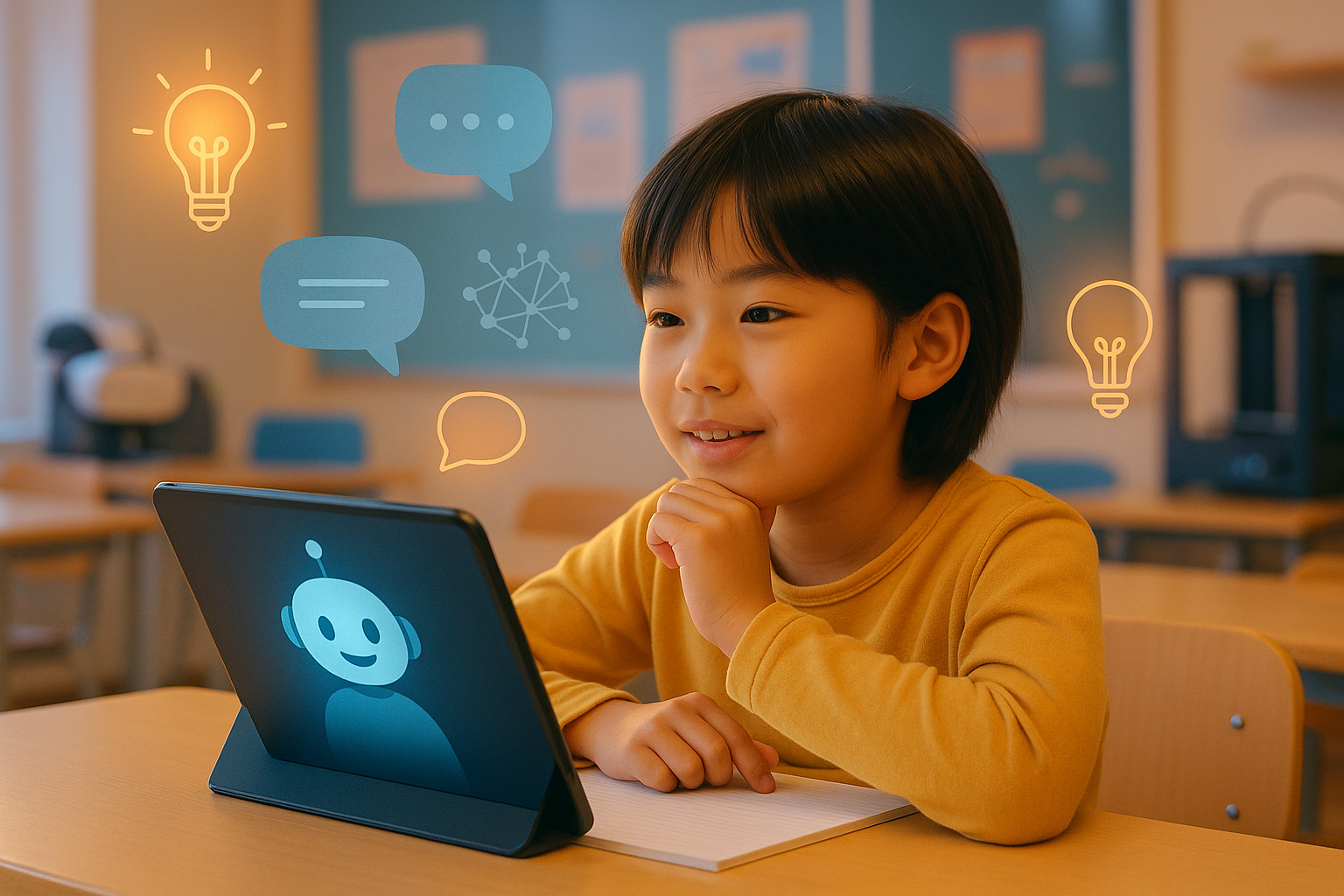 「自分の考えを言えない」を解決！AIと話す小学生向け思考力スクールとは？