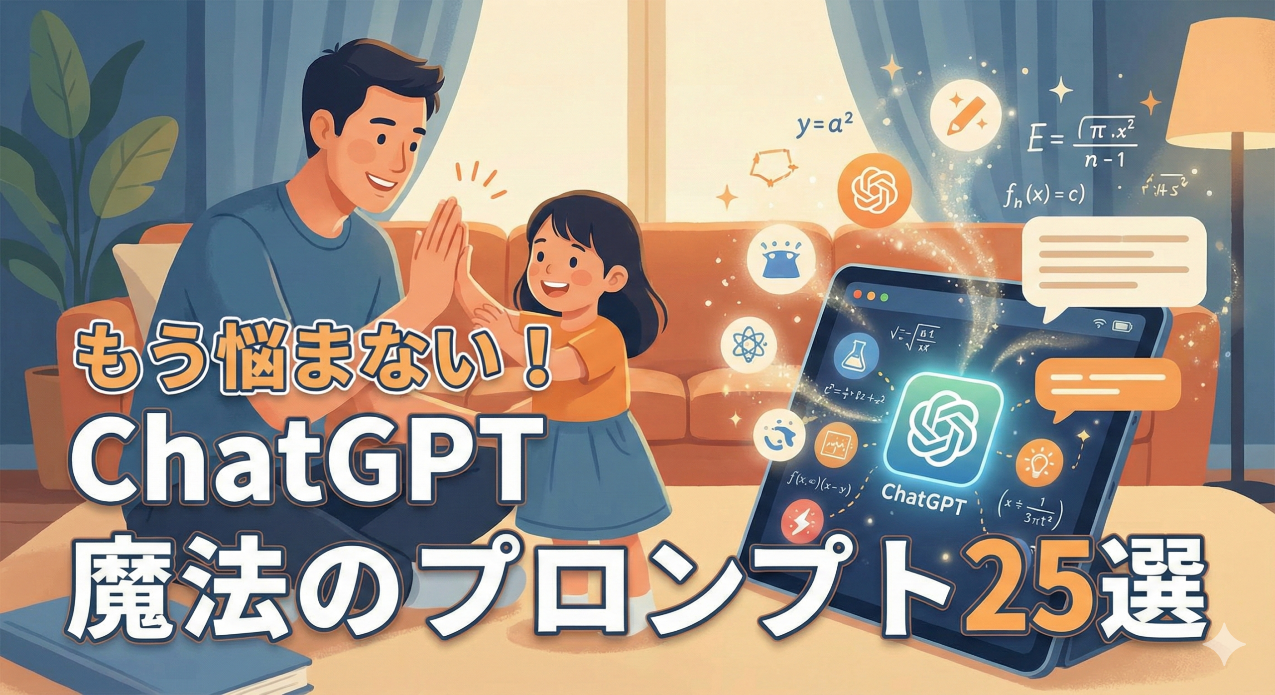 【保護者向け】もう「教えられない」と悩まない！ChatGPTで子どもの勉強をサポートする魔法のプロンプト25選