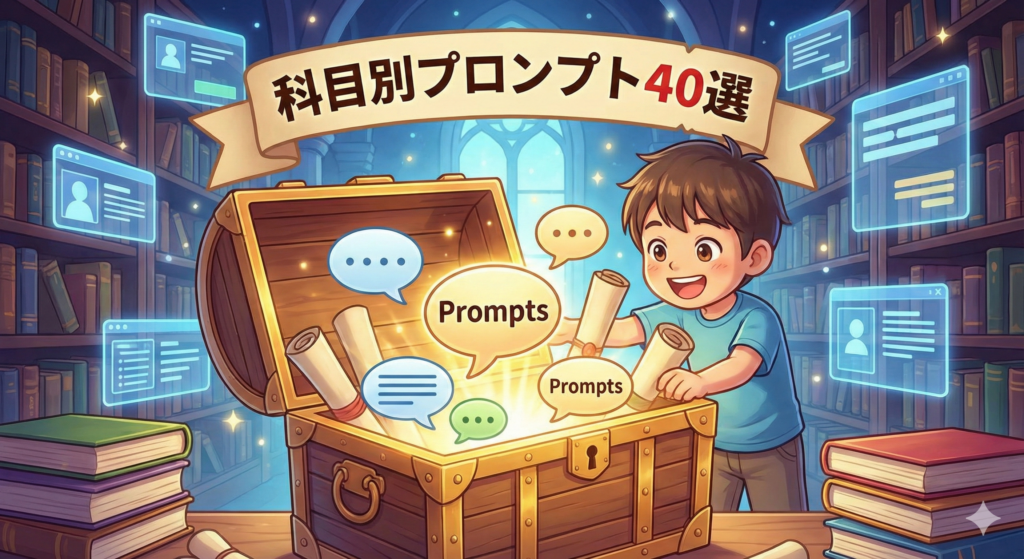 🎓 ChatGPTで苦手科目を得意科目に変える方法｜算数・国語・理科・社会別 克服プロンプト40選の画像3