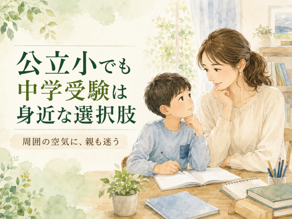 公立小から附属中を受験した母として、今だから思うことの画像1