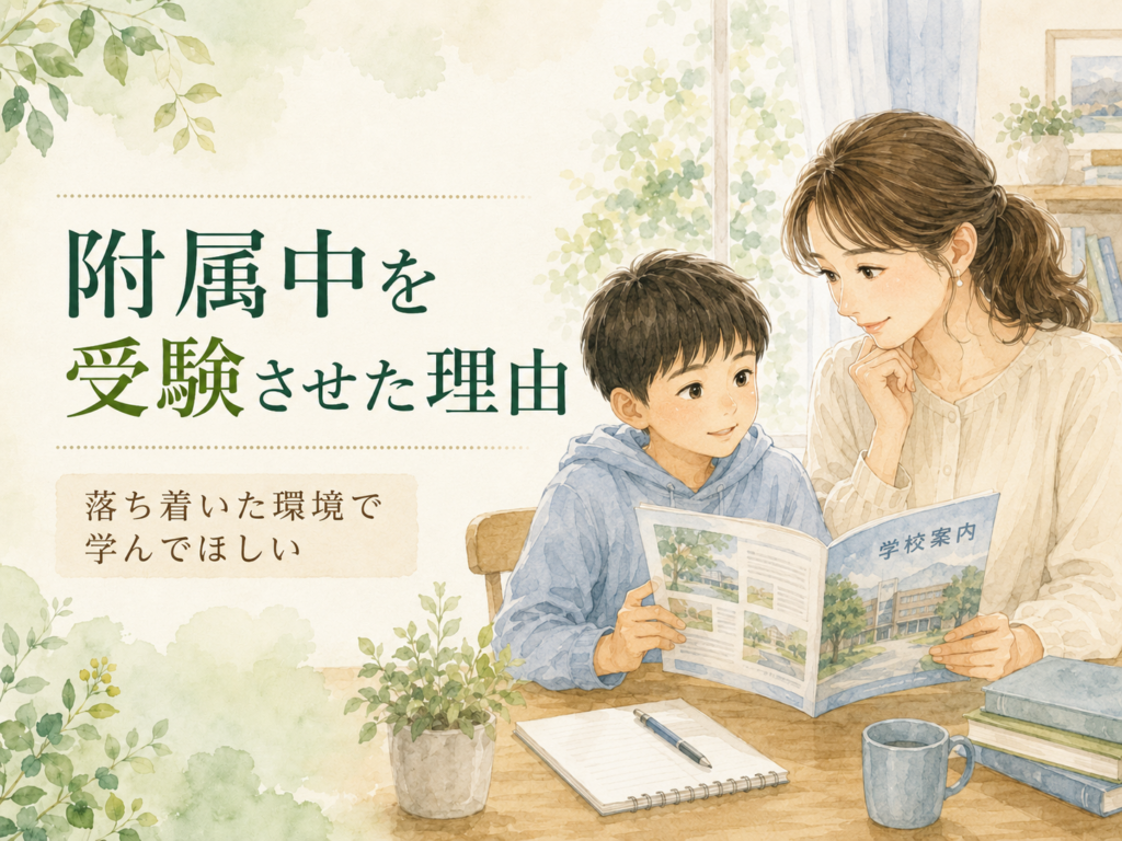 公立小から附属中を受験した母として、今だから思うことの画像2