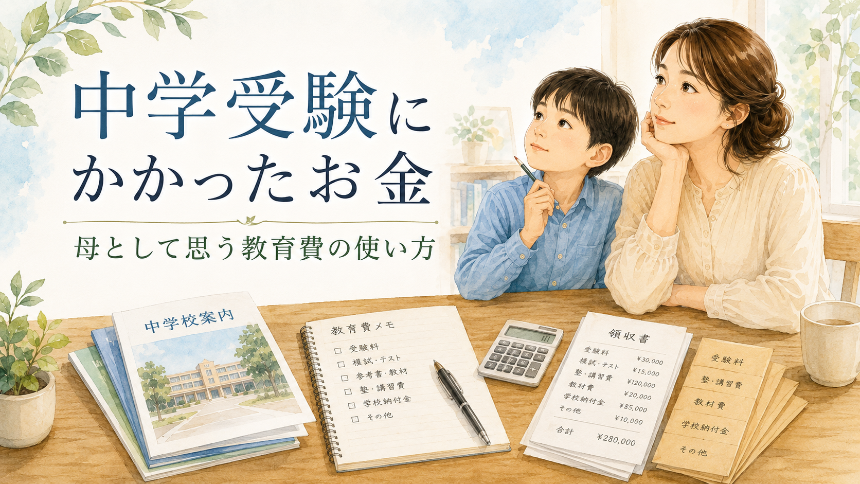 中学受験にかかったお金｜母として思う教育費の使い方