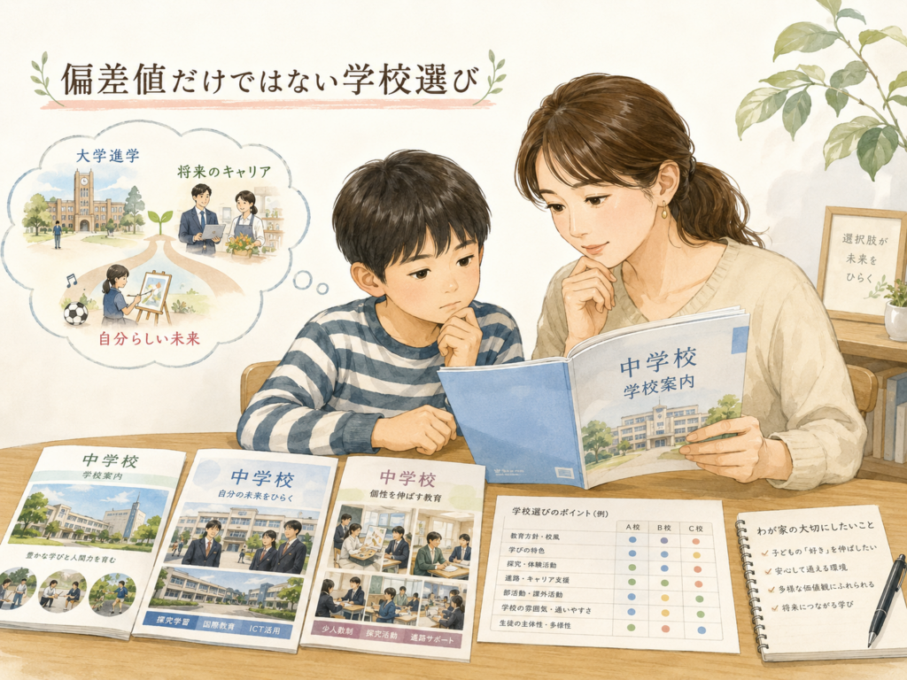 今の中学受験は、偏差値だけでは語れない時代になってきているの画像1