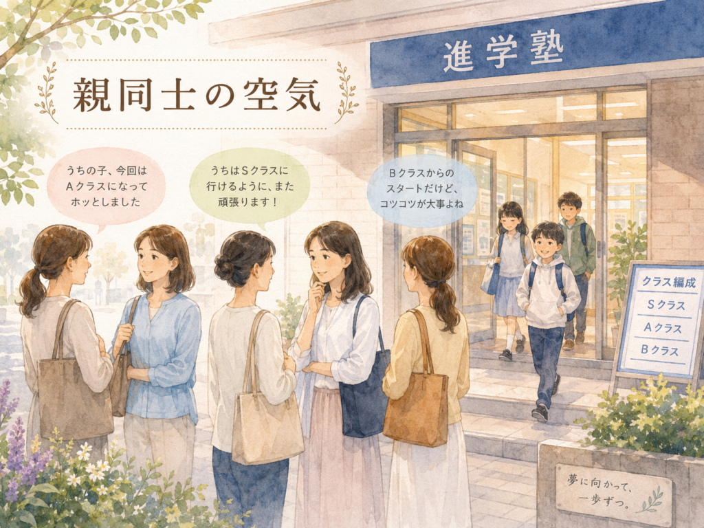 中学受験の塾で母が感じたこと｜クラス分け・親同士の空気・子どもを数字だけで見ないためにの画像2