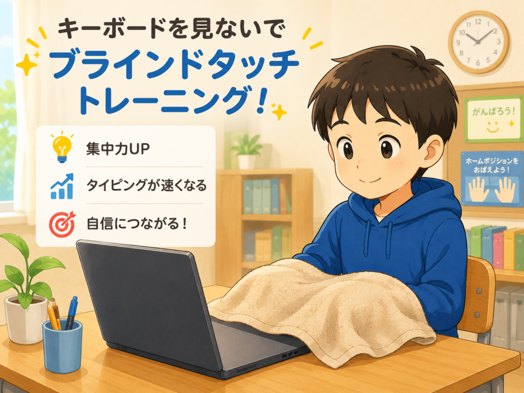 小学生・中学生から始めるブラインドタッチ｜タイピングで育つ情報処理力の画像1