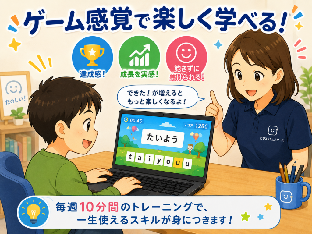 小学生・中学生から始めるブラインドタッチ｜タイピングで育つ情報処理力の画像2