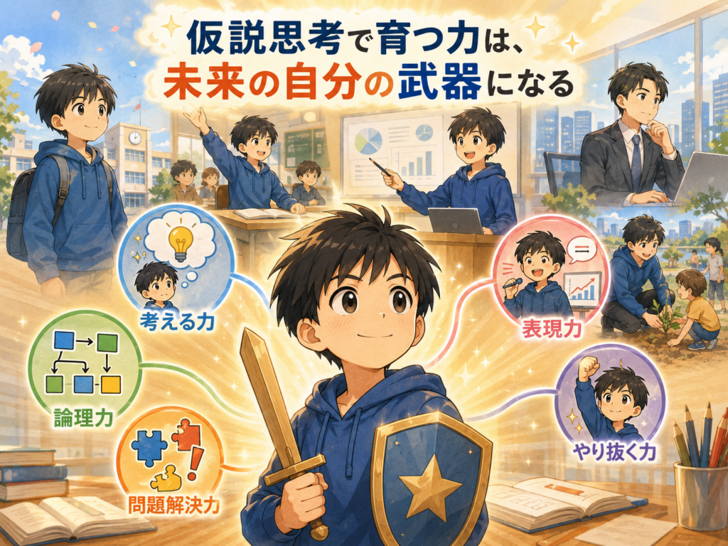 小学生・中学生の仮説思考を育てる|論理力と問題解決力につながるレッスンの画像3