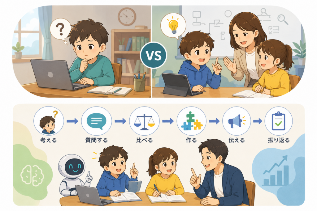AIは家でも使える。それでも子ども向けAI教室で学ぶ意味|家庭で使うChatGPTとの違いの画像2