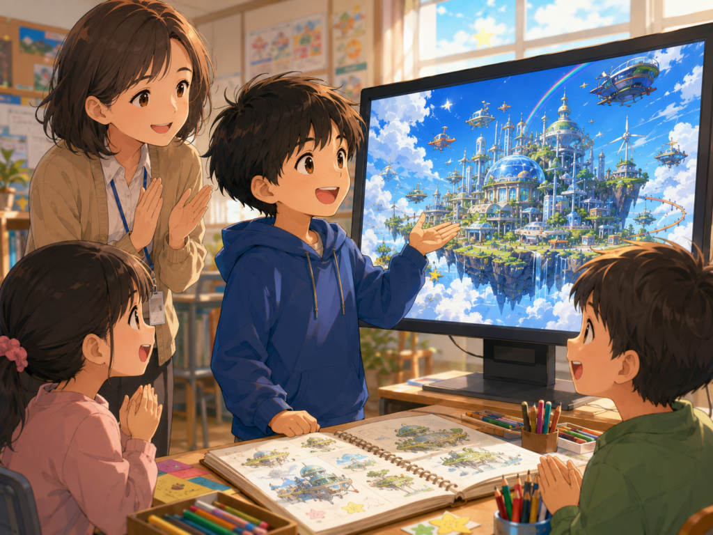 学校の成績だけでは見えない子どもの得意｜AI作品づくりで個性と自信が育つの画像3