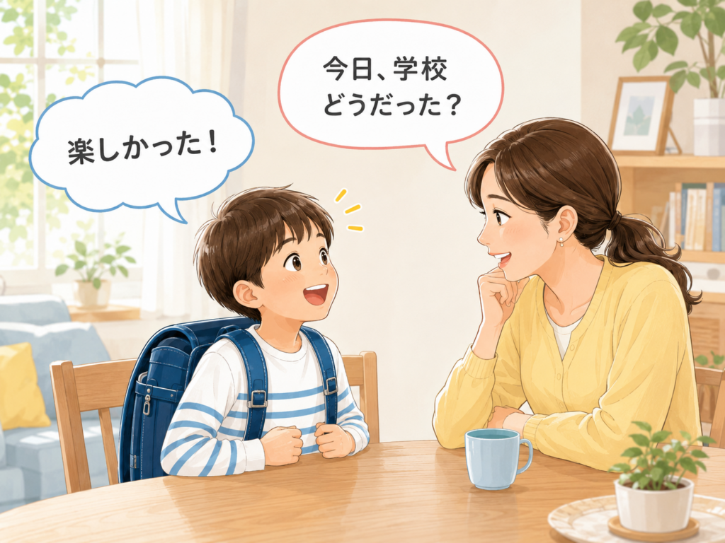 子どもの伝える力は毎日の会話から｜家庭で身につく5W1Hの使い方の画像1
